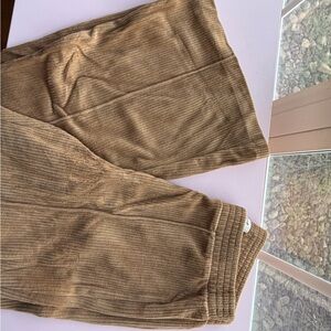 Aerie Tan Ribbed Knit Pants
